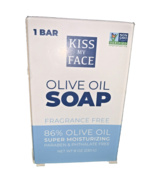 Kiss My Face 86% Olive Oil Fragrance Free Bar Soap Large 8oz ~ 230g - €12,79 EUR