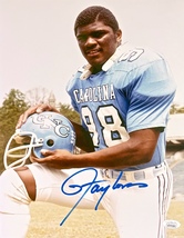 Lawrence Taylor Autograph Signed N.C. Tar Heels 11” X 14” Photo Jsa Certified - £79.92 GBP