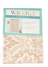 Waverly Donnington Blush Rod Pocket Valance 100% Cotton 52 In X 18 In - £22.90 GBP