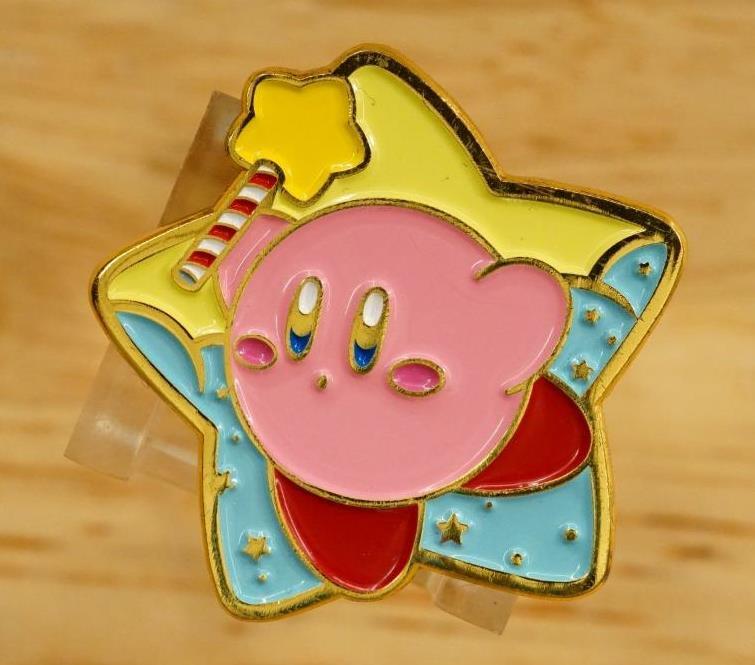 Japanese Anime Illustrated Cartoon Nintendo Kirby Star Blind Box Pin - $9.89