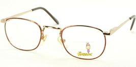 NEW FLINTSTONES Kids 102-2 GOLD /AMBER EYEGLASSES GLASSES FRAME 43-19-130mm - $16.04