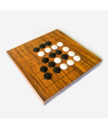Personalized Handmade Mini Go Game |Reversible Chinese Strategy Board wi... - $55.99