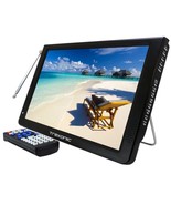 Trexonic Ultra Lightweight Rechargeable Widescreen 12&quot; LED Portable TV w... - $196.73 CAD