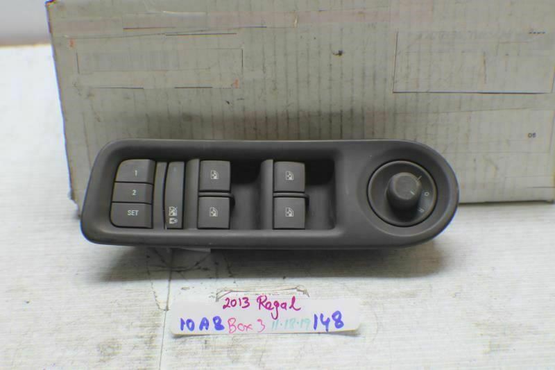 2014 Buick LaCrosse Left Driver Master Window Switch 9060217 Box3 48 10A830 D... - $27.69