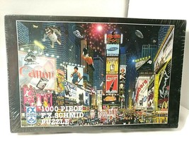 Nyc Iconic Billboards Times Square Parade Puzzle Alexander Chen Sealed 1000 Pc - $33.12
