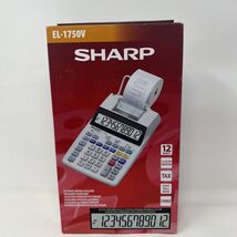 Sharp SH-EL1750V Printing Calculator , Black/Red - $75.99