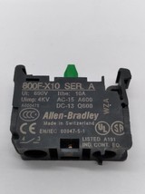  Allen-Bradley 800F-X10 Contact Block for Pushbutton 690VAC  - $19.25