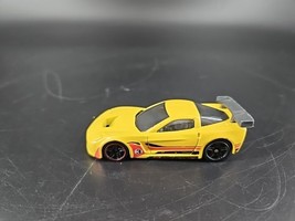 2020 HOT WHEELS CHEVY CORVETTE C6-R #3 YELLOW 1:64 DIECAST RACE CAR W/ R... - $6.95