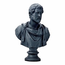 Antoninus Pius Roman Emperor Bust Head Statue Sculpture Museum Copy - £37.52 GBP