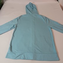 Arizona Original Jeans Men Blue Cotton Blend Drawstring Full Zip Hoodie Jacket M image 13