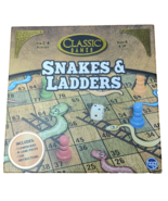 Classic Games Snakes &amp; Ladders 2-4 Players Ages 6+ (NIB) Sealed - $5.47 CAD