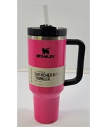 N) Stanley Electric Pink &amp; Black 40oz Quencher H2.0 Tumbler - $49.49