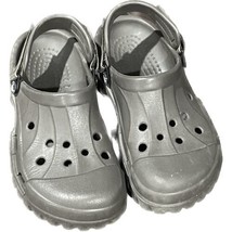Crocs Off Road Sport Clogs Slides Slip On Adjustable Slingback Shoes M7 W9 Brown - £15.01 GBP