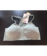 True &amp; Co True Everybody Triangle Lace V Neck Racerback Size L Light Green - €15,59 EUR