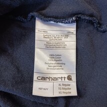 Carhartt K87 NVY Men's XL Short Sleeve Pocket Workwear Blue Cotton T-Shirt image 5