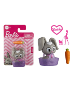 New Barbie Doll Small Baby Rabbit Bunny Figure Set Accessory + Carry Bag... - £5.57 GBP