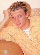 Nick Carter - HANSON Taylor  Backstreet Boys 11" x 8" Teen Mag Pinup Min... - $6.94
