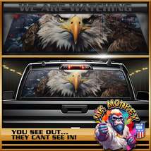 We Are Watching - Truck Back Window Graphics - Customizable - £46.31 GBP+