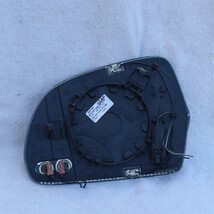 Audi A4 B8 Sideview Mirror Glass Heated W/ Auto Dim Passenger Right RH image 3