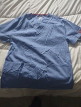 Dickies XS Scrubs Nursing Shirt Blue - £23.21 GBP
