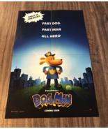 DOG MAN Big Jim Begins NYCC EXCLUSIVE DOUBLE SIDED PROMO POSTER 12X18 Movie - £11.58 GBP