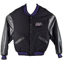 Arctic Cat Snowmobile Wool Coat Jacket Leather Arms Sz 2XL XXL Vintage U... - €140,89 EUR