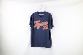 Vintage Mens Medium Distressed Justin Verlander Detroit Tigers Baseball T-Shirt - £25.87 GBP