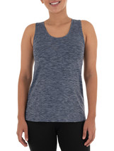 Athletic Works Ladies Womens Active Racerback Tank Space Dye Blue Size S 4-6 - £15.97 GBP