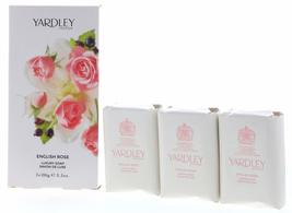 Yardley English Rose Luxury Soap, 100g (Pack of 3) - £9.93 GBP