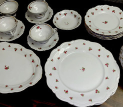 Royal Heidelberg Bavaria Germany Rosette #109 Fine China, 20 Piece Set, ... - £31.39 GBP