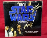 Star Wars VTG 1978 Calendar 12&quot;x13&quot; Made in USA Ballantine Books Good Co... - £9.10 GBP
