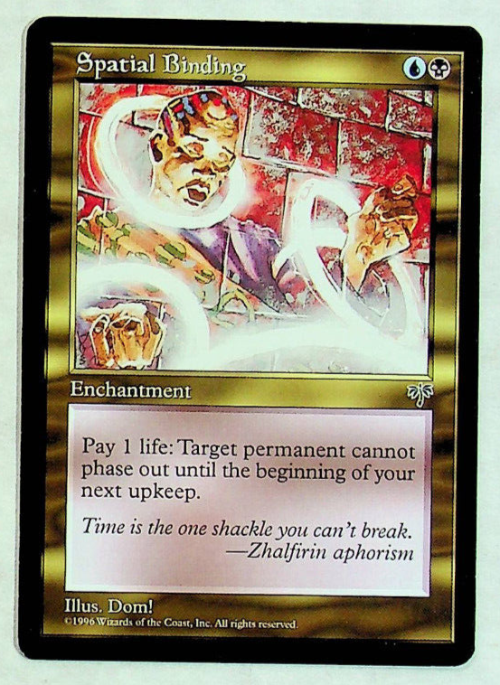 Primary image for Spatial Binding - Mirage - 1996 - Magic the Gathering