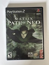 The Matrix Path of Neo (Sony PlayStation 2 2005) PS2 Case &amp; Manual Only ... - £11.72 GBP