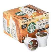 60/PACK - Starbucks Pumpkin Spice K-Cup Pods &amp; Flavor Packets BULK PACKA... - €21,39 EUR