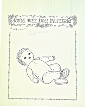 Roda Wee Doll PATTERN  Model 114 20&quot; Doll - $13.36