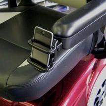 Power Wheelchair Cell Phone Holder | W009MA (Merits, 3&quot; x .65&quot;) - $25.00