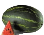 25 Cal Sweet Supreme Watermelon Red Citrullus Lanatus 30 Lb Melon Fruit ... - $8.99
