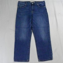 Ella Moss 12 / 31 High Waist Straight Medium Wash Stretch Denim Womens J... - $18.74