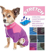Pet Life &#39;Embarker&#39; Quick-Dry w/ 4-Way Stretch Full Body Yoga Dog Tracksuit - £27.06 GBP