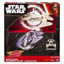 Disney Star Wars Air Hogs RC Millenium Falcon w/Gyro Stabilizing/Powercore Drive - £186.83 GBP