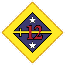 12th Division Patch 1917-1919 U.S. Army Military vinyl decal for car, truck, win - £0.79 GBP+