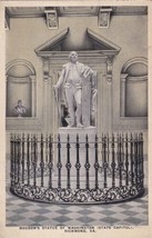 Houdon&#39;s Statue Washington Richmond Virginia VA Postcard 1920 N23 - £2.37 GBP