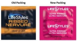 Lifestyles Ribbed Bulk Condoms Choose Qty Fast FREEEEEEEEEEEEEEEEEEEEEE ... - $4.95+