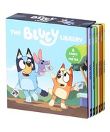 BLUEY CHARACTERS SHOW BINGO MUM DAD GRANNIES FAMILY6 BOOK BOX SET WITH P... - £36.86 GBP