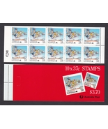 Australia: 1988 Living Together Stamp Booklet. Q Printing. 10x37c MNH. R... - $2.90