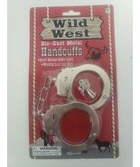 Handcuffs Replica, Die-Cast Metal, Real Working Lock and Keys - $13.75 CAD