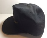 NEW VTG John Deere Black w/ Logo Snapback Hat Farmer Trucker Cap with Rope - £26.24 GBP