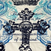 NWT Y2K Ablanche White 2XL 100% Cotton Embroidered ROYAL POWER Cross And... - £35.55 GBP