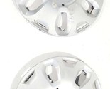 Pair of 2 Wheel Cover Hub Cap Scuffed Paint Peeling OEM 10 13 Transit Co... - $83.15