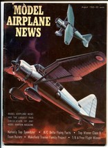 Model Airplane News August 1962- R/C Delta Flying Facts - $37.59